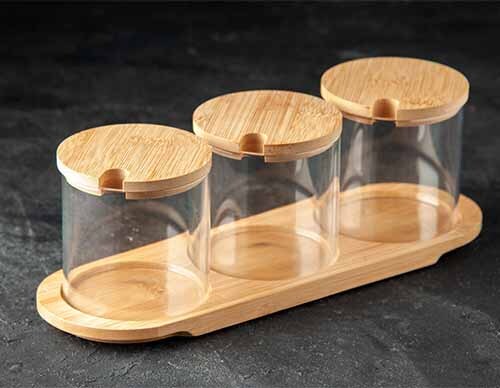 Glass Storage Containers (3 pcs)