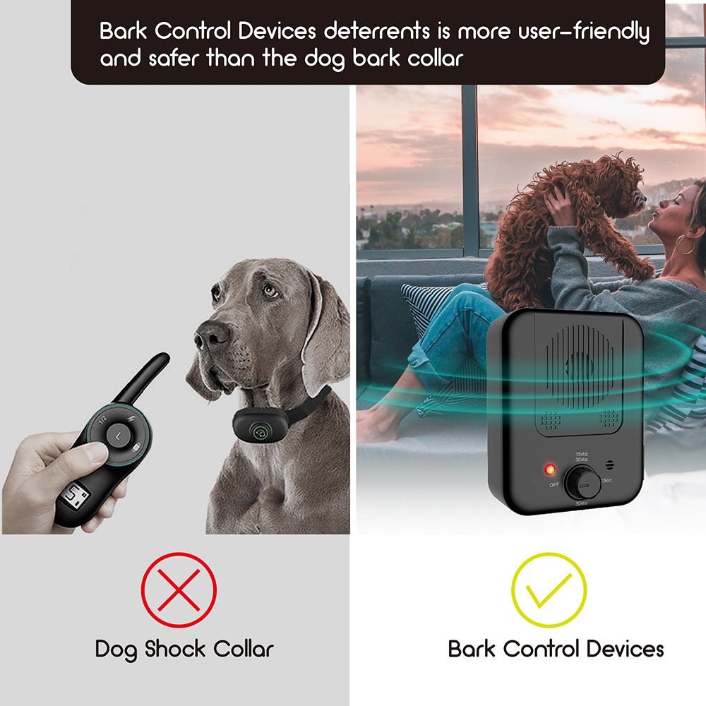 Pets Dog Anti Barking Device Pet Dog Ultrasonic Anti Barking Collars Repeller Outdoor Dogs Stop No Bark Control Training Device Supplies - The Martify